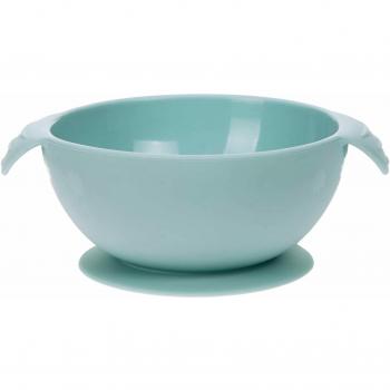 Bol de silicona con ventosa Little Chums Ratón Azul