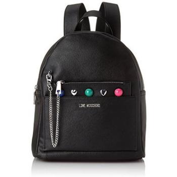 Love Moschino - Borsa Pu Nero, Bolsos mochila Mujer, Negro