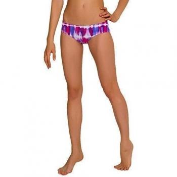 GLIDESOUL de mujer Bikini para mujer 0,5 mm Tie Dye - Parte inferior de Bikini Violet-Pink Prnt/pequeña, color rosa