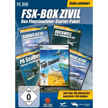 Flight Simulator X - Box Zivil