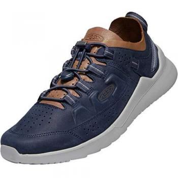 KEEN Men's Highland-M Sneaker, Blue Nights/Drizzle, 8 UK