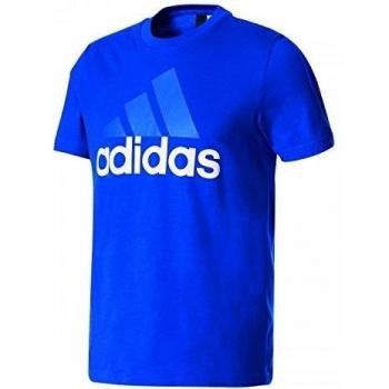 Adidas Ess Linear Tee Camiseta, Hombre, Azul