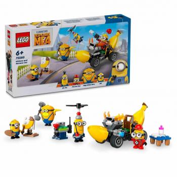 LEGO Minions y Coche Banana - 75580