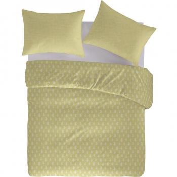 Funda nórdica estampada de algodón orgánico Sari Naf Naf con 230 hilos - Tamaño 155x220 cm