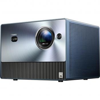 Hisense Mini proyector láser C1 con tecnología TriChroma 4K, pantalla de 65 a 300 pulgadas