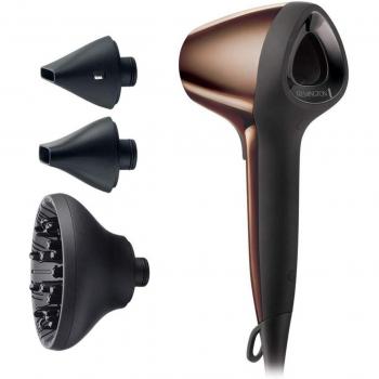 Remington D7777 AIR3D Secador de Pelo Profesional, Tecnología Airflow 3D, 1800 W, Color Bronce