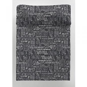 Munich Colcha BOUTI Reversible Jet Grey Cama 180 CM