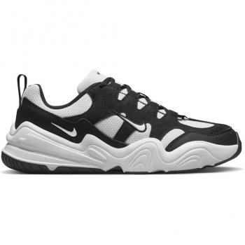 Nike Tech Hera Men's Casual Sneakers White/Black Voluminous Design