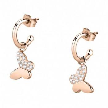 Pendiente Mujer Morellato PASSIONI de Acero, PVD oro rosa, con Cristales - SAUN09