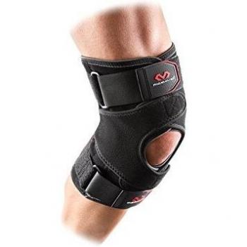 McDavid MD4203 - Rodillera versátil con estancias, color negro