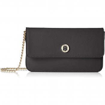 Tommy Hilfiger - Honey Mini Crossover, Bolsos bandolera Mujer, Negro