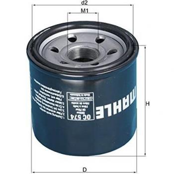 Knecht OC 574 Filtro de aceite