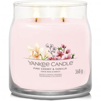 Yankee Candle Pink Cherry and Vanilla Signature Medium Jar