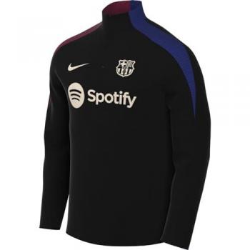 Camiseta de entrenamiento de fútbol Nike Dri-FIT FC Barcelona Strike para hombre - Negro - Talla M