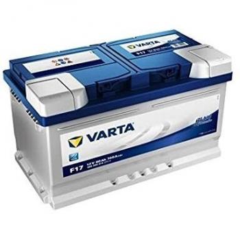 Varta F17 Blue Dynamic - Batería de arranque, 58380 , 12V, 80 Ah, 740 A