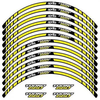 Kit de Pegatinas para Llantas de Moto Aprilia Tuono 660