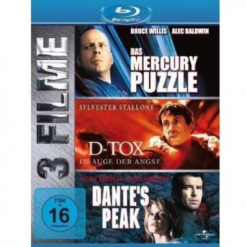 Dante's Peak/Das Mercury Puzzle/D-TOX [Alemania] [Blu-ray]