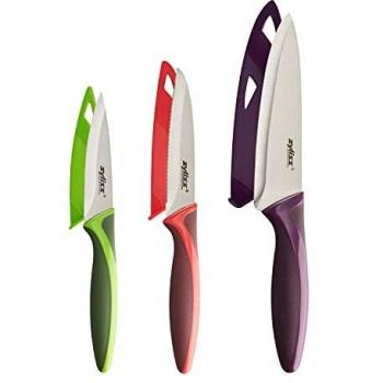 Zyliss E72403 - Juego de Cuchillos, 3 Piezas