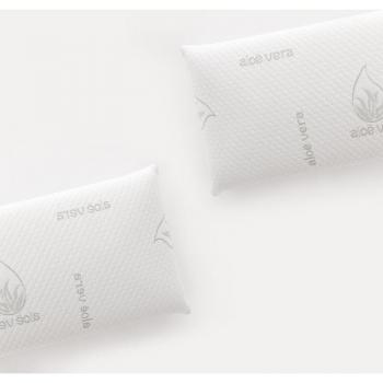 Set 2 Almohadas Viscoelásticas Premium 100 cm, Firmeza Media, Ergonómicas y Adaptables