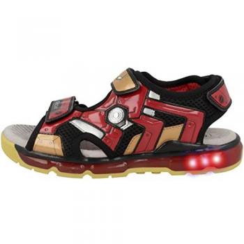 Sandalias Geox J Sandal Android Boy para Niños, color negro/rojo, talla 35 EU