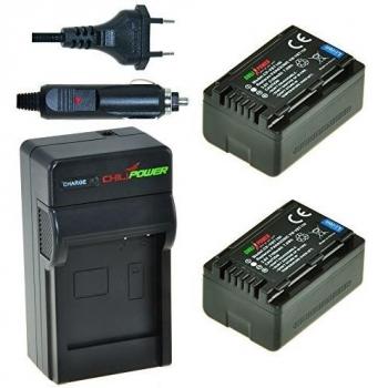ChiliPower VW-VBT190 Kit: 2x Batería