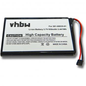 vhbw batería Compatible con Garmin Nüvi 1200, 1205, 1205W, 1250, 1255, 1255W, 1260, 1260W, 140T