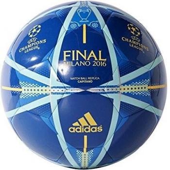 adidas Finale Milano Capitano Balón, Hombre, EQT Blue s16/shock Blue s16/solar Gold, 5
