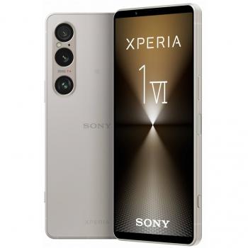 Smartphone Sony Xperia 1 VI 5G Dual-SIM 12GB RAM 256GB Platino Plata 6.5
