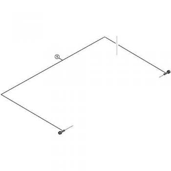 Vis de serrage pour guidon 2 pièces M4 x 15.5 mm SC de E6010
