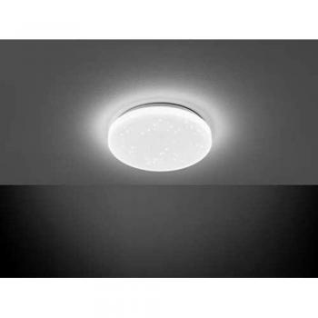 Plafón LED Redondo Eglo Pogliola 26 cm Efecto Cristal 12W 1300LM Luz Blanca Neutra 4000K IP20