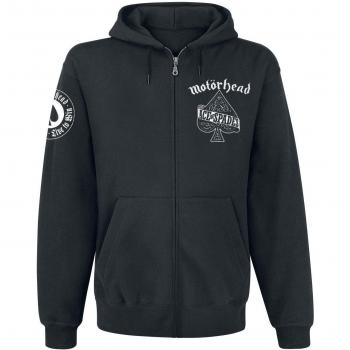 Motörhead Ace of Spades Capucha con Cremallera Negro XL
