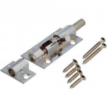 Abus SR50 C B - Pestillo de latón acabado en cromo 50mm blister