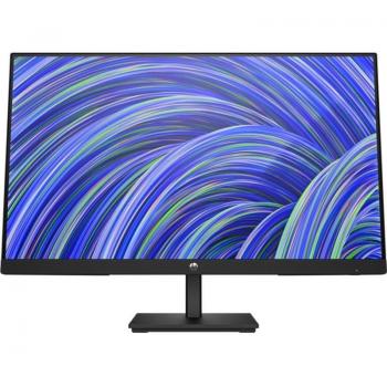 HP V24i G5 Monitor 23.8 Full HD IPS, 75Hz con FreeSync, Resolución 1920 x 1080, VGA, HDMI, DisplayPort, Montaje VESA - Negro (Modelo: