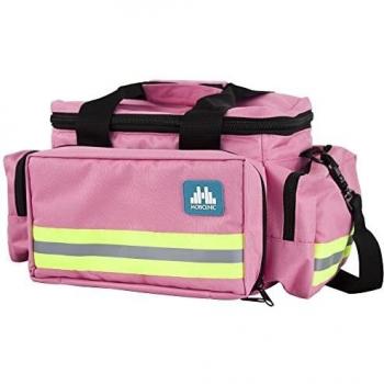Mobiclinic, Bolsa asistencia sanitaria ligera, Amplia, Resistente, Rosa