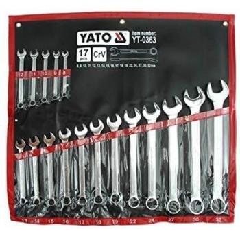 YATO YT-0363 - llaves combinadas 8-32mm 17pcs