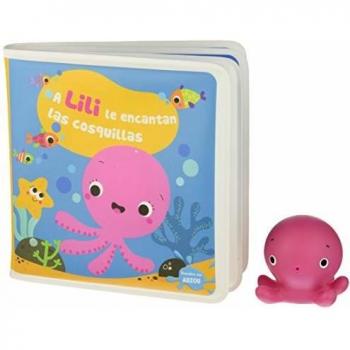 Libro baño,  a Lili le encantanlas cosquillas