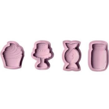 IBILI 788410 - Set 4 Cortapastas Sweet