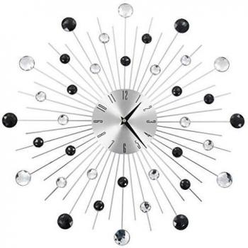 vidaXL Reloj Pared Moderno Diseño Rayos Original Decoración Salón Baño Cocina