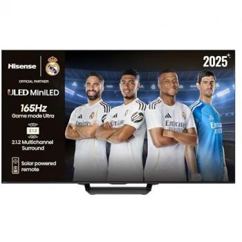 TV Mini LED QLED Hisense 85U7Q Pro 215 cm (85) 4K UHD Smart TV con Dolby Vision IQ y Dolby Atmos