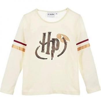 HARRY POTTER Niñas Camiseta de Manga Larga