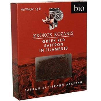 Organic Greek Red Saffron in filaments