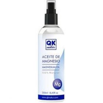 Aceite de Magnesio en Spray 100% Natural para Aliviar Dolores Musculares y Articulares - Ideal para Deportistas - QKnatur