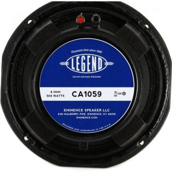 Eminence Legend CA1059 10 250W 8 Ohm Bass Guitar Speaker Driver