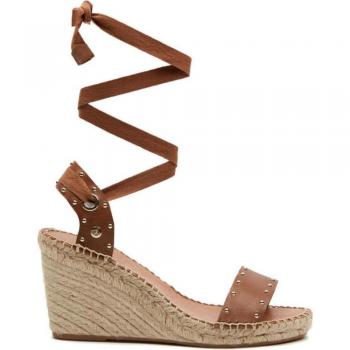 Espadrilles La Valeta Tina - Calzado Femenino Cómodo y Elegante, Sandalias de Mujer LA VALETA TINA CUERO