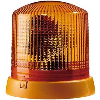 HELLA 2RL 008 065-101 Halógena-Luz de identificación omnidireccional - KL 8000 - 12V - amarillo - montaje exterior/atornillado - Conector: Conector plano