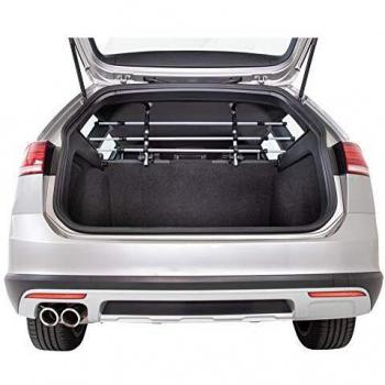Trixie 13171 Car Grille, Width 96-163 cm Height 34-48 cm, Silver/Black, 3031g [Energy Class A]