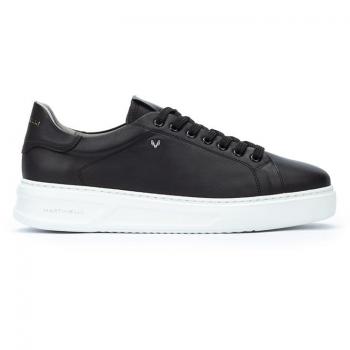 Zapatillas de piel para hombre Martinelli SULLIVAN 1736 con cordones y plantilla extraíble