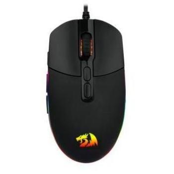 Mouse Gamer Redragon M719 Invader RGB Negro 10000 DPI 8 Botones