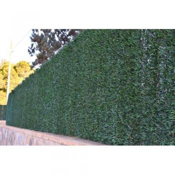 Seto Artificial Bicolor Hoja Ancha 110 Varillas 1,5 x 3 Metros - Ocultación 95% Verde