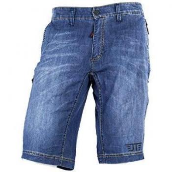 Jeanstrack Heras Jeans Pantalon Corto de Mountain Bike, Unisex Adulto, Dirty, M
